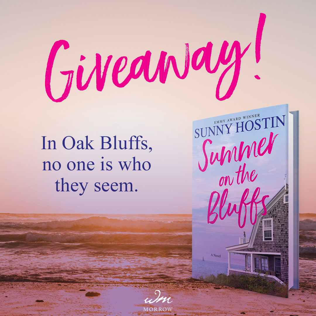 Enter to win an advance copy of Summer on the Bluffs Sunny Hostin